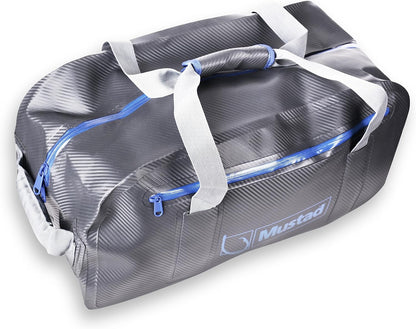 Mustad MB016 Dry Duffel Bag Waterproof 50 liter Dark Grey/Blue