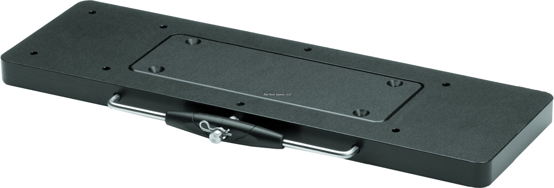 Minn Kota 1854023 MKA-23 Composite Quick Release Bracket for Bow Mount Cable Steer Motors, Black.