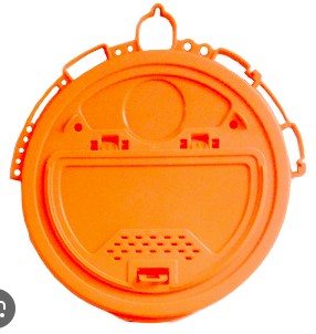 Challenge 50372 Deluxe 5 Gallon Bucket Orange Lid.