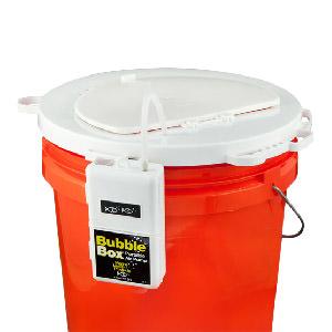 Marine Metal Top Combo Pack Universal 5 Gallon Lid with B-11 Aerator