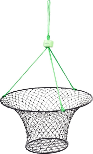 Danielson Deluxe Crab Net ring crab net setup on dock
