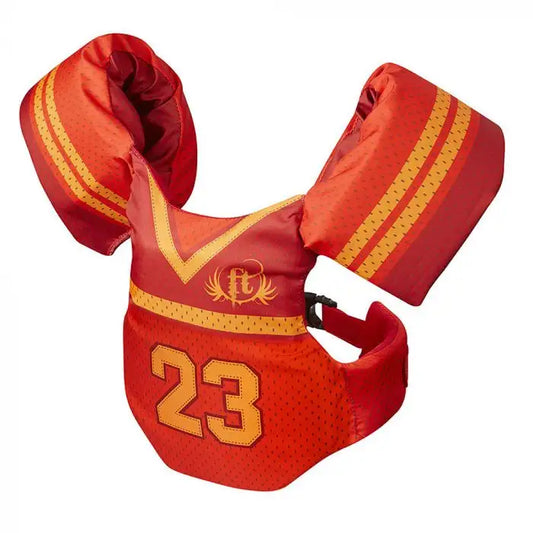 FULL THROTTLE CHILD LITTE DIPPERS LIFE VEST - SPORTS HERO RED