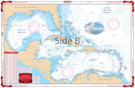 Waterproof Caribbean and Gulf of Mexico Planning Chart 4