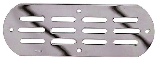 PERKO 0550DP0CHR Transom or Locker Ventilator - 0550 7" x 2 1/2"