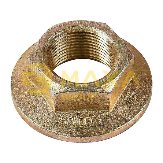 Knott One Shot Flanged Trailer Spindle Axle Hub Nut M24 x 1.5