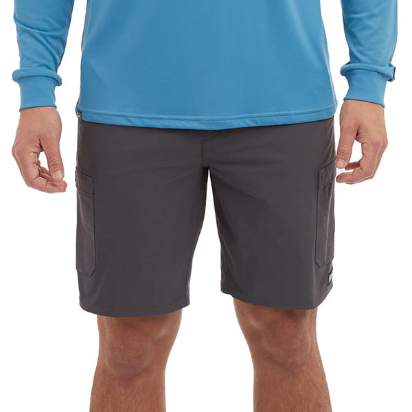 Pelagic Madeira Cargo Hybrid Shorts 20" Graphite Grey