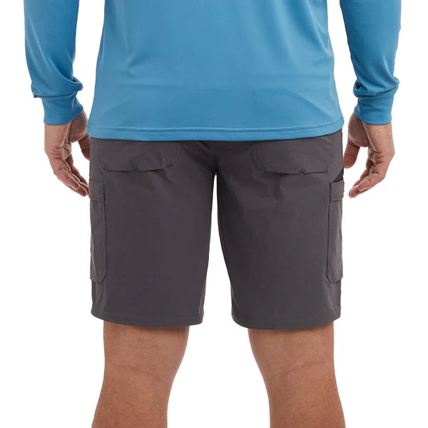 Pelagic Madeira Cargo Hybrid Shorts 20" Graphite Grey