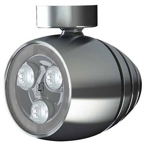 Lumitec Octane - Led Tower/Speader Light - Brushed Finish - White Non-Dimming - 1,000 Lumens.