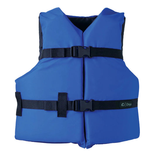 Onyx General Purpose Life Vest Youth PFD, Blue