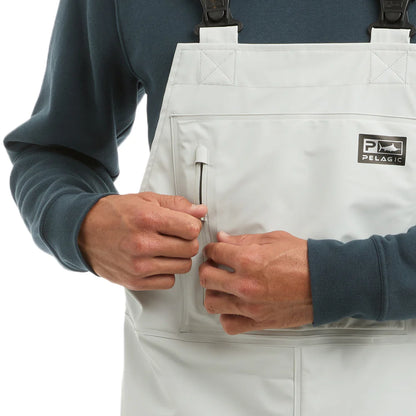 Pelagic Chubasco Rain Bib Light Grey