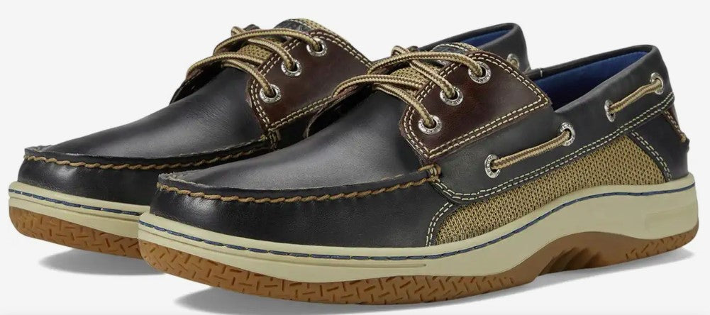 Sperry BILLFISH Navy/Brown Men's Boat Shoe Size 10.