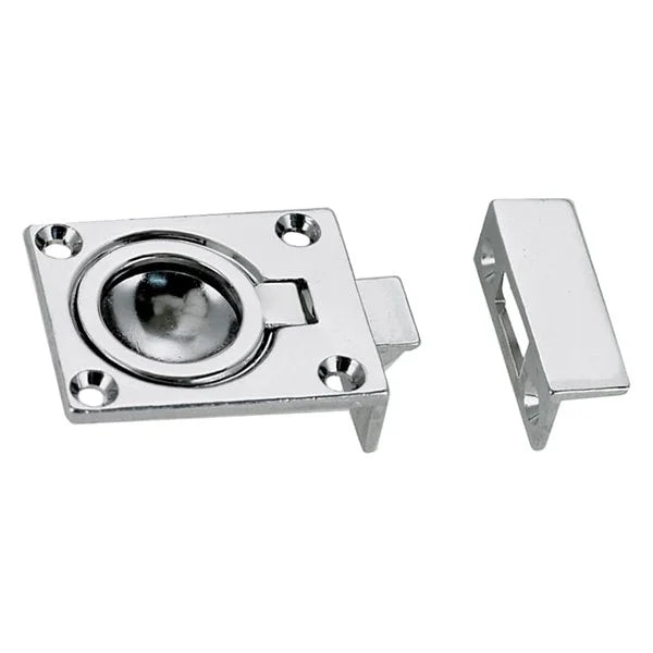 Perko® 1051DP0CHR - 2-1/4" x 1-3/8" Boat Hatch Chrome Plated Zinc Flush Ring Pull