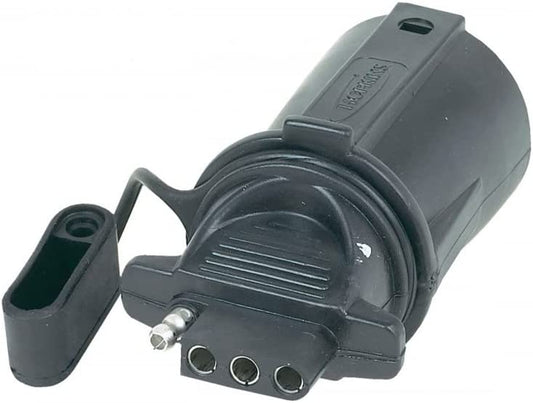 Hopkins Trailer Light Adapter 7-Blade to 4-Flat.