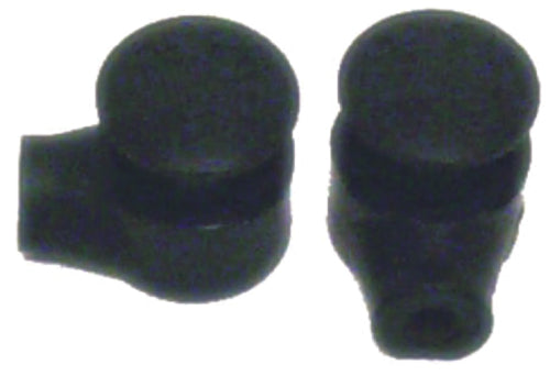 Sierra Marine Black Plastic Rod 10mm Ends 2-Pack.