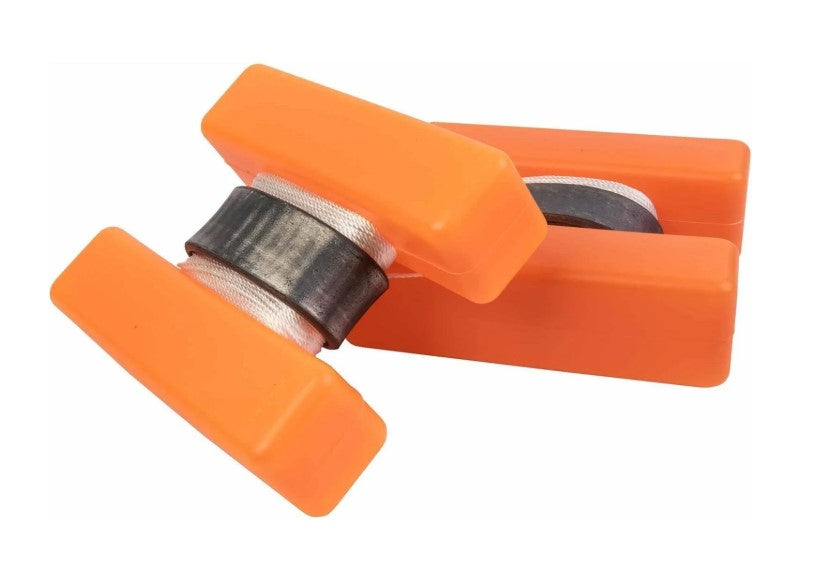 Eagle Claw Fish Marker Buoy - Orange - 2- Pack 75' 6oz Weight