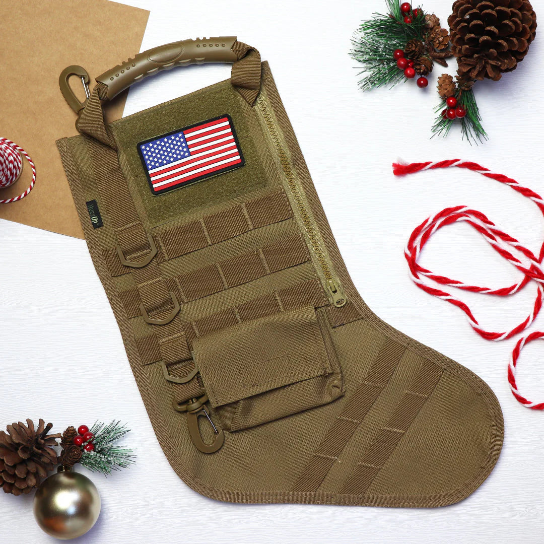 Osage River Ruck Up Tactical Military Stocking Khaki