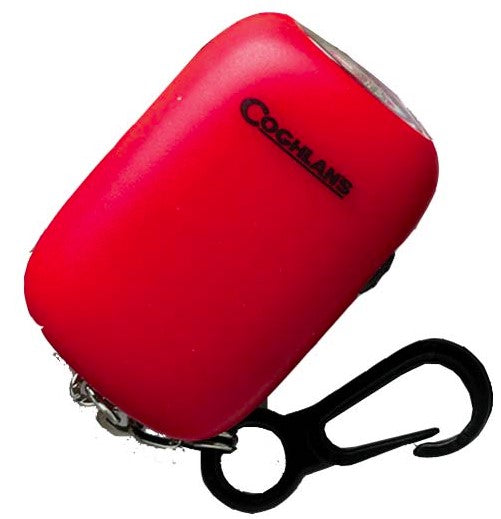 Coghlans 1202 Dynamo Winding Keychain Flashlight with 2 - LED's.