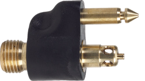 Moeller Fitting-Tank Yamaha Brass Male 1/4" NPT.