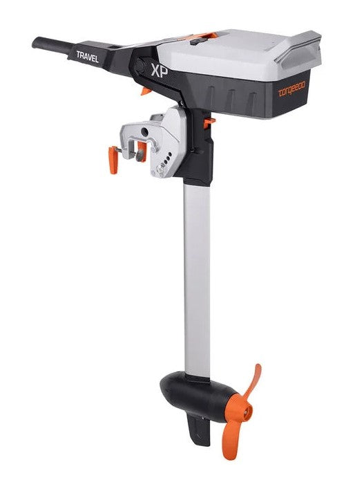 Torqeedo Travel XP Electric Outboard, 5 Horsepower Equivalent, 1,600 Watts (Battery Sold Separately)