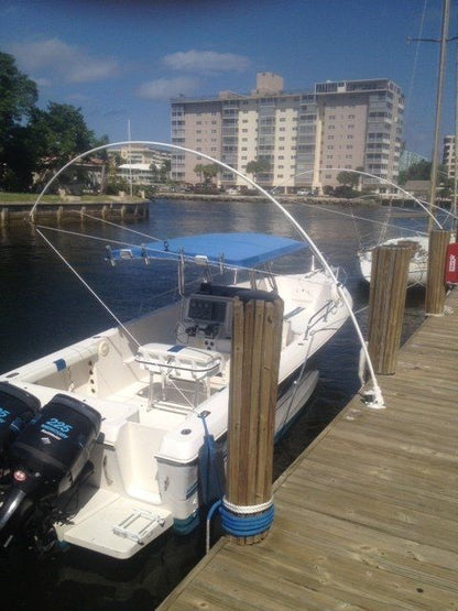 Dolphin Mooring Whips Heavy Duty Bases Only Pair 2 Bases