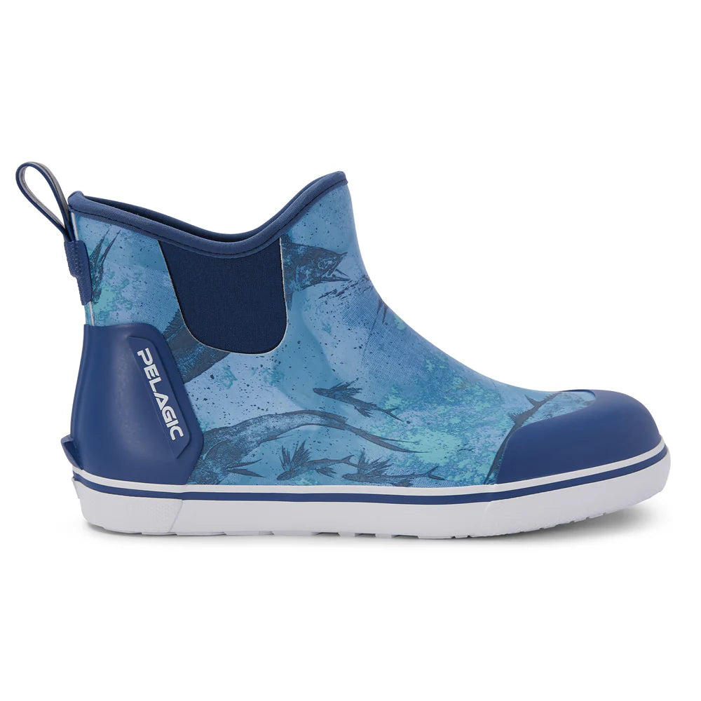 Pelagic Pursuit Deck Boots-Open Seas Blue