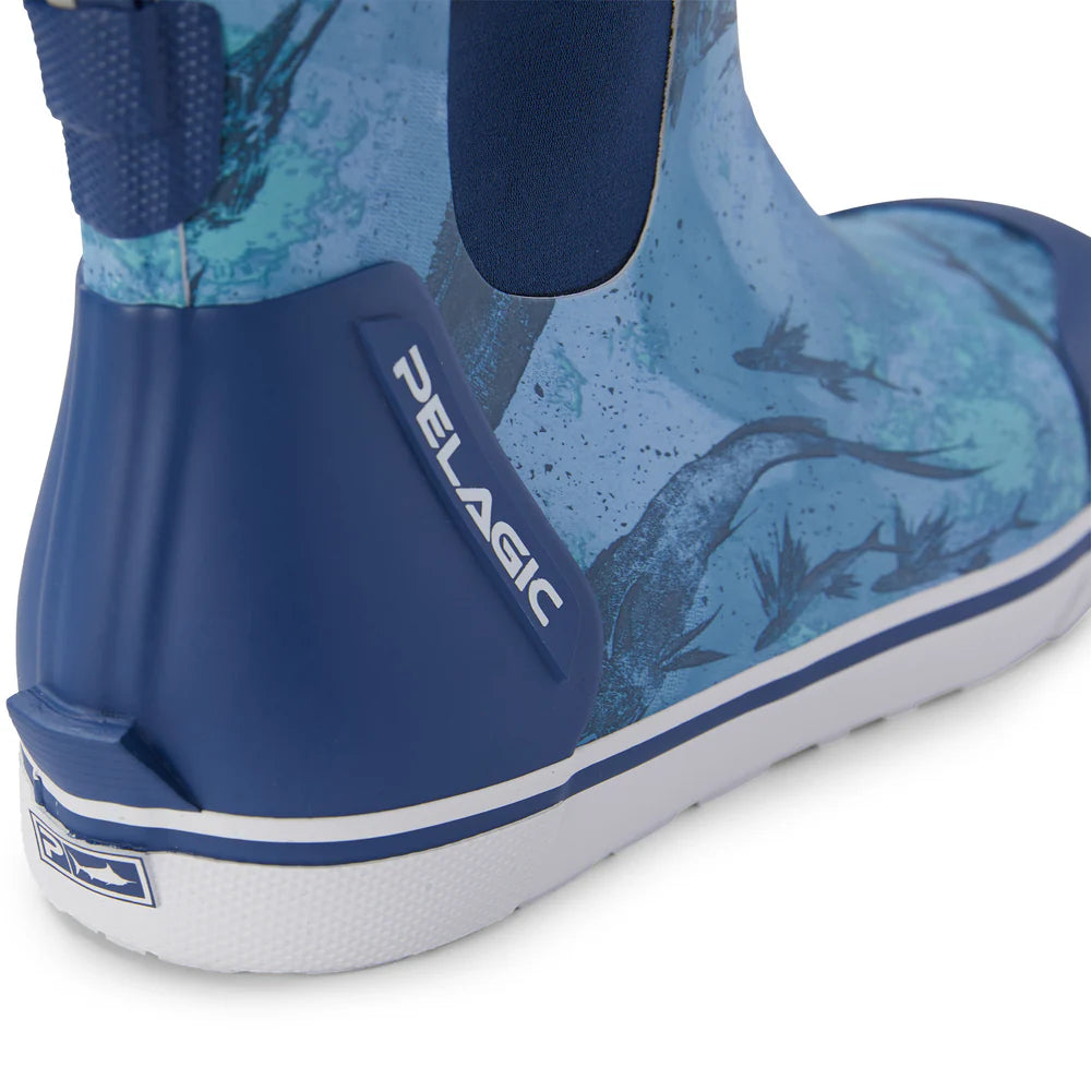 Pelagic Pursuit Deck Boots-Open Seas Blue