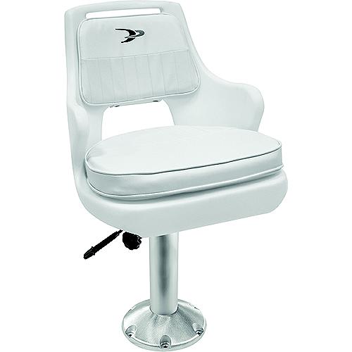 Wise Pilot Chair Package with Cushions, 15" Pedestal w/Slide.