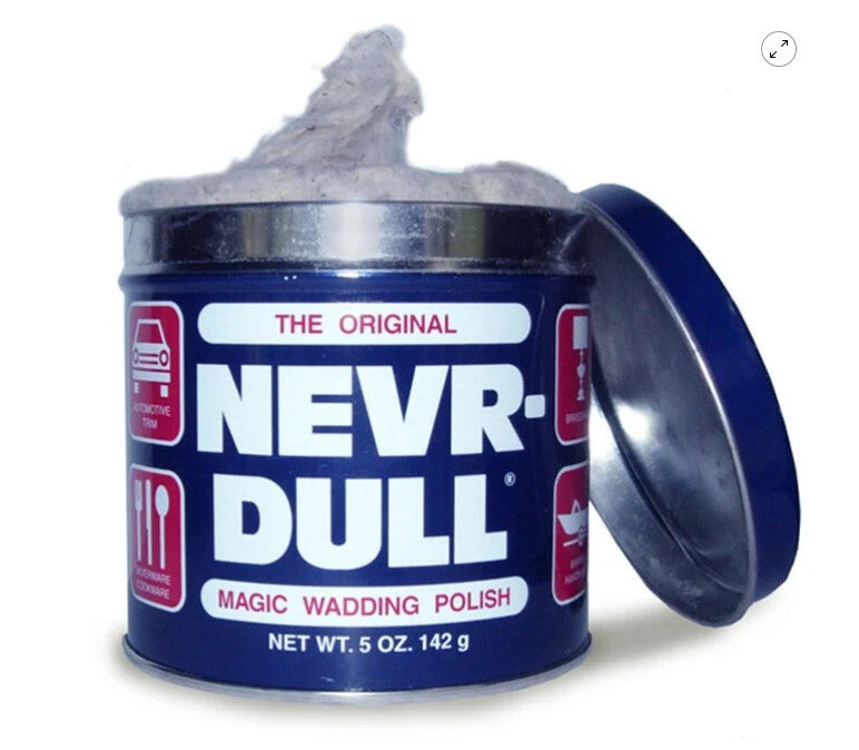 Nevr-Dull Magic Wadding Polish Cloths 5 Ounce - (15) Per Can.