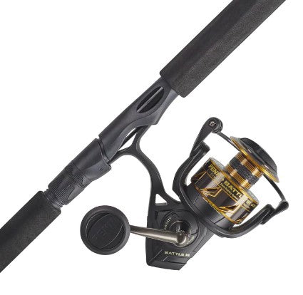 Penn 6000 Battle III Fishing Rod / Reel Combo 6'6" 1-Piece. (BTLIII6000661JG)