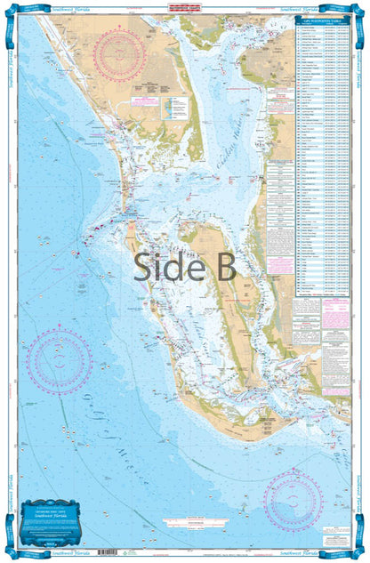 Waterproof Southwest Florida Offshore Fish and Dive Chart 15F