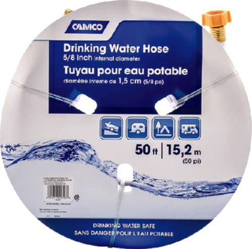 Camco Fresh Water Hose 75' Feet 5/8 ID Super Heavy Duty.