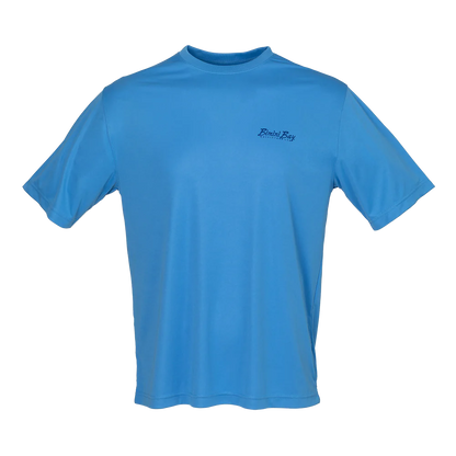 HOOK M' MEN'S FRESHWATER SHORT SLEEVE PERFORMANCE SHIRT - SNAKEHEAD MARINA