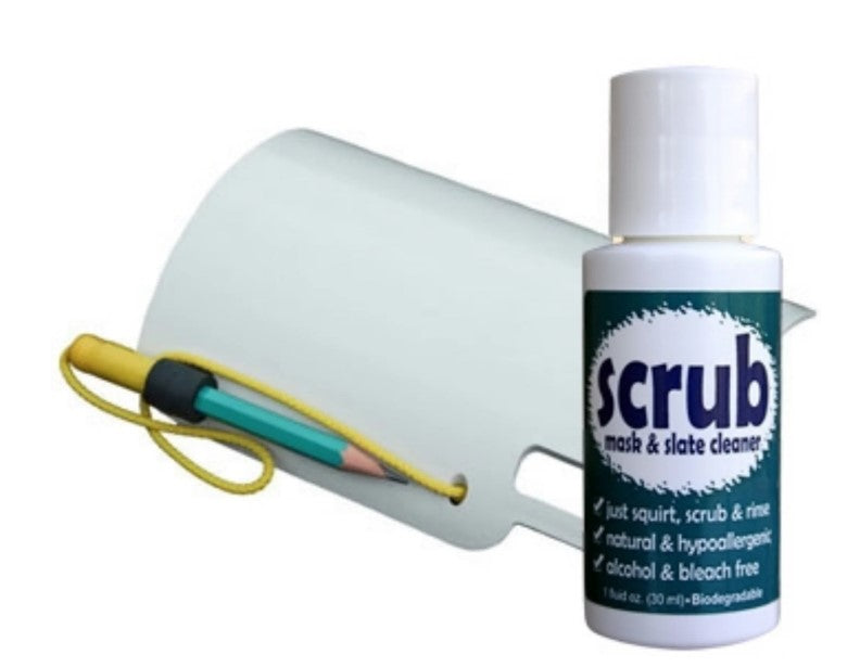 Jaws Spit and Scrub Antifog - Cleaner Combo Pack.