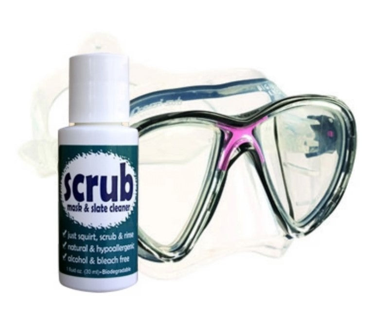 Jaws Spit and Scrub Antifog - Cleaner Combo Pack.