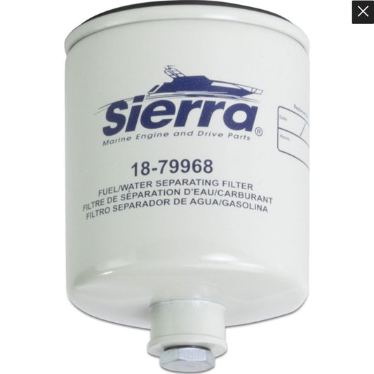 Sierra Mercury Fuel Water Separator Filter 18-79968.