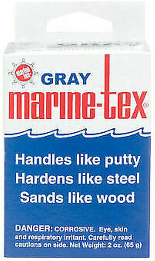 Marine-Tex Epoxy Putty RM305K Grey 2 Ounce.