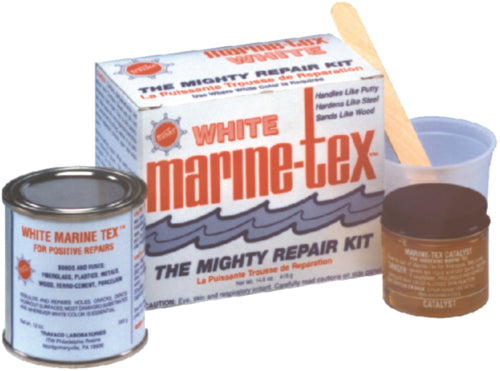 Marine-Tex Epoxy Putty, 14 Ounce - Gray.