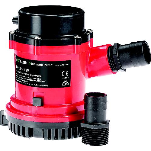 Johnson Pump Model 1600 Heavy Duty Bilge Pump - 1,600 GPH.