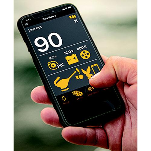 Cannon 1902335 Optimum™ Electric Downrigger, Black.