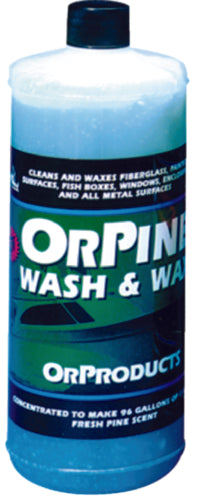 Orpine Wash & Wax Boat Soap - 1 Quart.