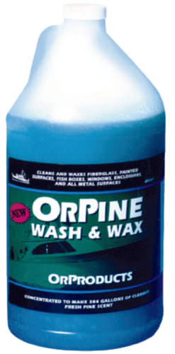 Orpine Wash & Wax Concentrate - 1 Gallon OPW8.