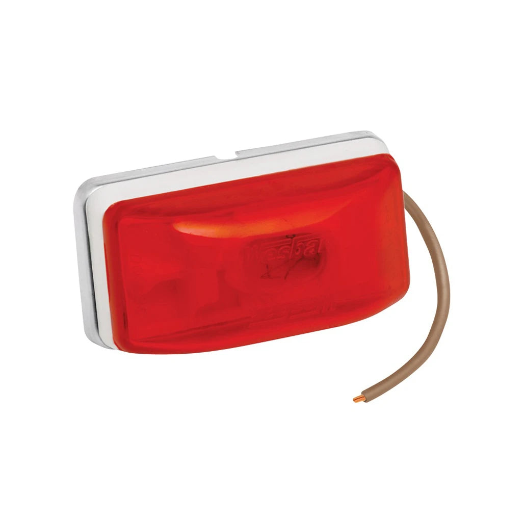 Wesbar Red Side Marker/Clearance Ligh