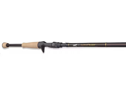 Falcon Rods Lowrider Traveler Casting Rod LFC-7MH-3 Medium Heavy, Black, 7' 12-20lb