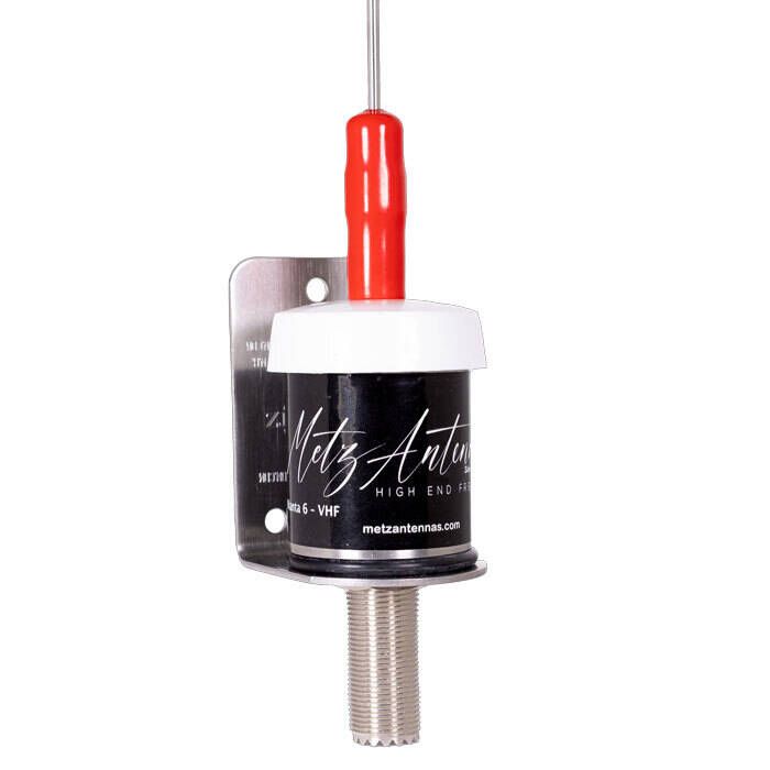 Metz 206 Manta-6 VHF Antenna w/ Angle Bracket Mount