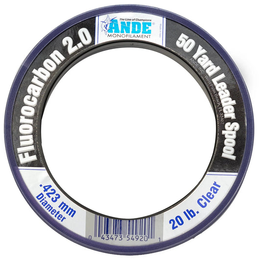 Ande Fluorocarbon 2.0 Clear 50 Yard Wrist Skein