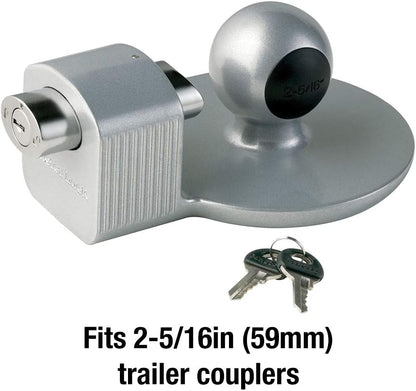 Master Lock 378DAT Trailer Coupler Lock, 2-5/16-Inch.