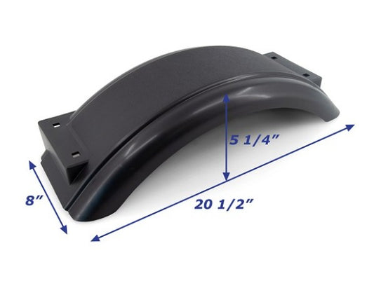 WaterLand Black Plastic Trailer Fender.