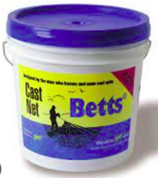 Betts Old Salt Cast Net 12' 3/8" Mesh.