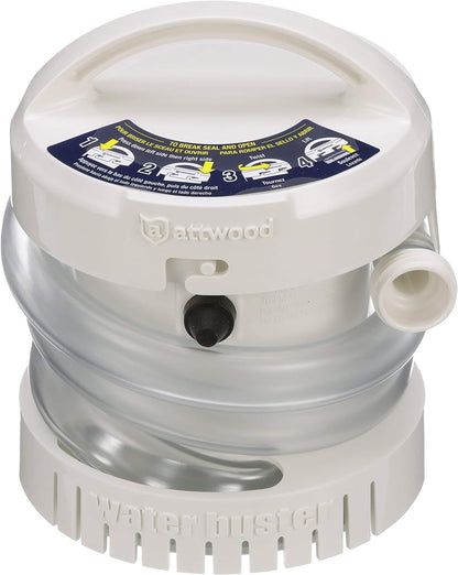 Attwood WaterBuster® Portable Pump - 200 GPH.