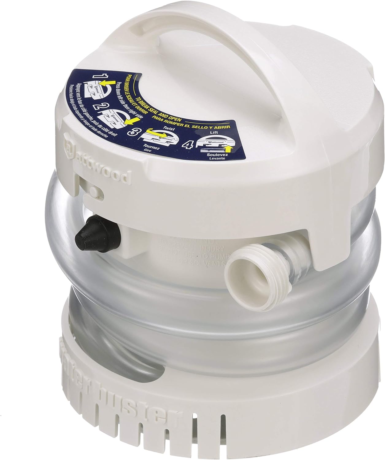 Attwood WaterBuster® Portable Pump - 200 GPH.